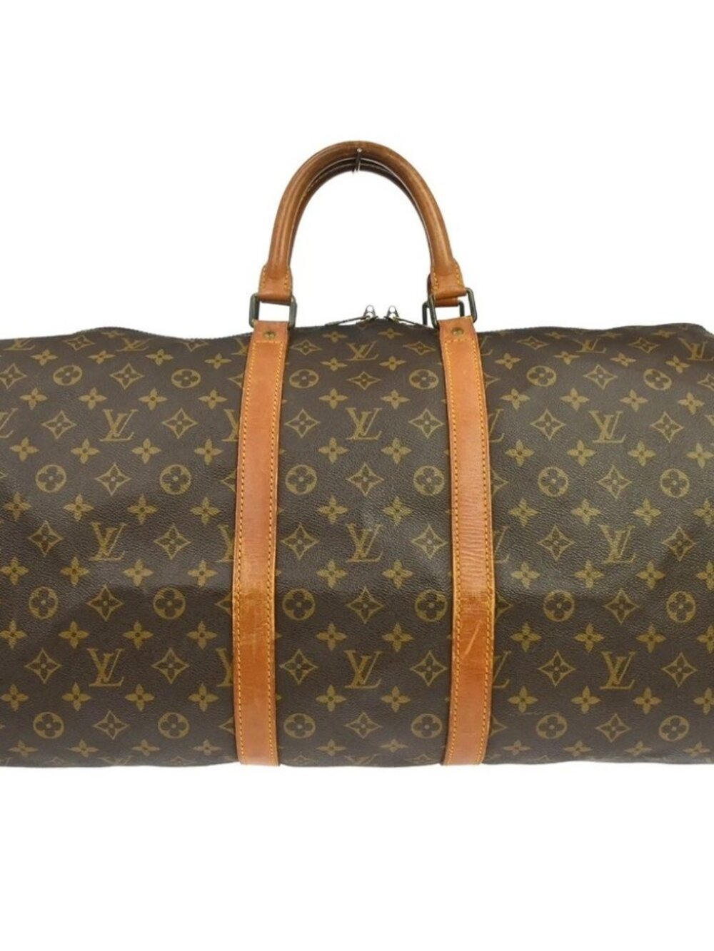 LOUIS VUITTON KEEPALL 55 TRAVEL HANDBAG MONOGRAM